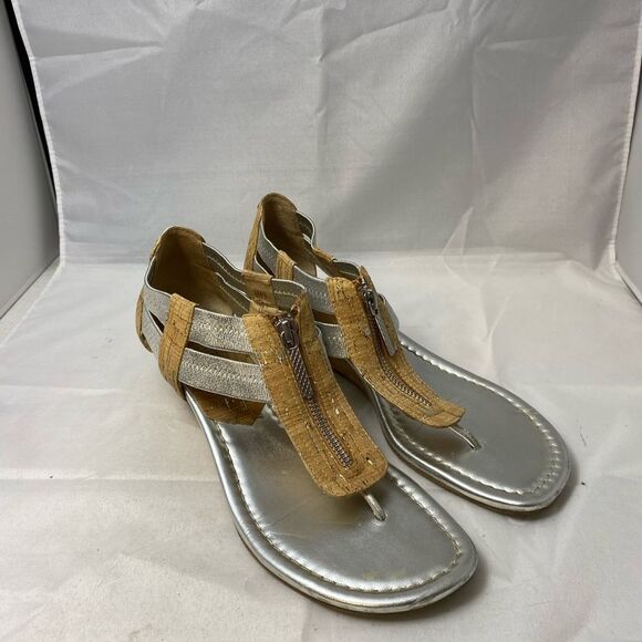Donald Pliner Dori sandal 8.5M synthetic leather - Picture 1 of 7
